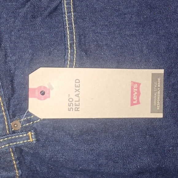 Levi's 550 Relaxed Fit Jeans Size-54x30 Big&Tall NWT - Picture 4 of 5